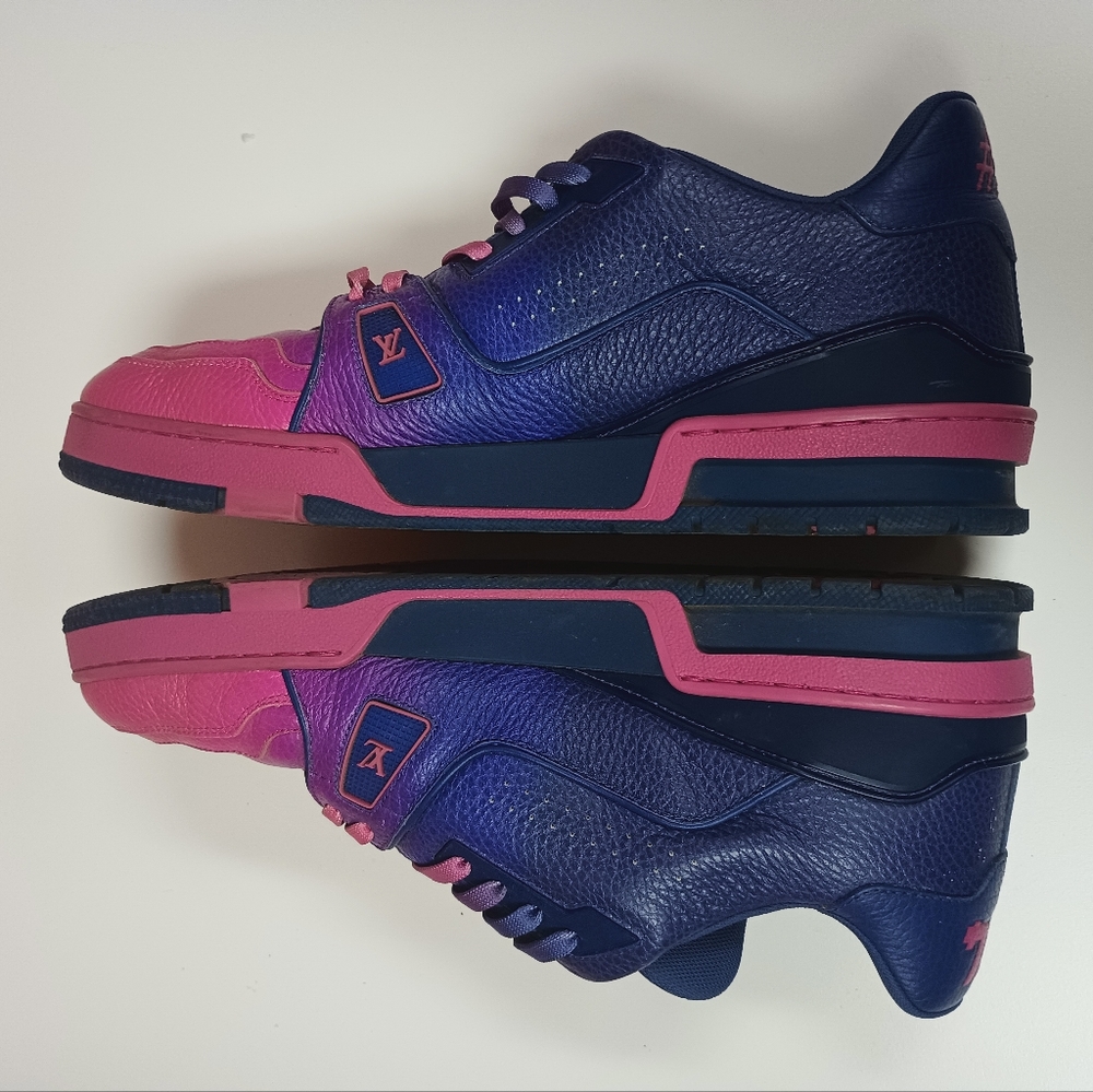 Louis Vuitton Purple Pink Fade Trainer Pink Ombre - Picture 9 of 11